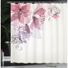 image:imageAmbesonne Sports Shower Curtain Realistic Softballs Pile American Natonal Sports Culture Team Play Game Competition Cloth Fabric Bathroom Decor Set with Hooks 69 W x 75 L Beige RedDried Rose Mauve