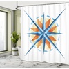 image:imageAmbesonne Sports Shower Curtain Realistic Softballs Pile American Natonal Sports Culture Team Play Game Competition Cloth Fabric Bathroom Decor Set with Hooks 69 W x 75 L Beige RedBurnt Sienna Blue