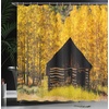 image:imageAmbesonne Sports Shower Curtain Realistic Softballs Pile American Natonal Sports Culture Team Play Game Competition Cloth Fabric Bathroom Decor Set with Hooks 69 W x 75 L Beige RedYellow Brown