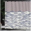 image:imageAmbesonne Sports Shower Curtain Realistic Softballs Pile American Natonal Sports Culture Team Play Game Competition Cloth Fabric Bathroom Decor Set with Hooks 69 W x 75 L Beige RedDark Warm