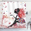 image:imageAmbesonne Sports Shower Curtain Realistic Softballs Pile American Natonal Sports Culture Team Play Game Competition Cloth Fabric Bathroom Decor Set with Hooks 69 W x 75 L Beige RedDark Coral