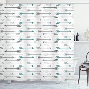 image:imageAmbesonne Sports Shower Curtain Realistic Softballs Pile American Natonal Sports Culture Team Play Game Competition Cloth Fabric Bathroom Decor Set with Hooks 69 W x 75 L Beige RedGrey Teal