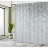 image:imageAmbesonne Modern Shower Curtain Abstract Space Harmony Rounds and Circle Lines with Leafy Orbits Boho Cloth Fabric Bathroom Decor Set with Hooks 69 W x 70 L Pale Mustard Dark BrownPale Slate