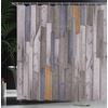 image:imageAmbesonne Orange Shower Curtain Triangle Mosaic Shapes and Patterns with Abstract Pixel Effect Photo Background Cloth Fabric for Bathroom Home Decor Set with Hooks 69 W x 70 L Ginger OrangeDimgray Grey