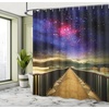 image:imageAmbesonne Orange Shower Curtain Triangle Mosaic Shapes and Patterns with Abstract Pixel Effect Photo Background Cloth Fabric for Bathroom Home Decor Set with Hooks 69 W x 70 L Ginger OrangePale Brown Hot Pink