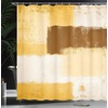 image:imageAmbesonne Orange Shower Curtain Triangle Mosaic Shapes and Patterns with Abstract Pixel Effect Photo Background Cloth Fabric for Bathroom Home Decor Set with Hooks 69 W x 70 L Ginger OrangeMustard Caramel