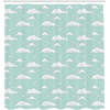 image:imageAmbesonne Orange Shower Curtain Triangle Mosaic Shapes and Patterns with Abstract Pixel Effect Photo Background Cloth Fabric for Bathroom Home Decor Set with Hooks 69 W x 70 L Ginger OrangeSeafoam White