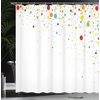 image:imageAmbesonne Orange Shower Curtain Triangle Mosaic Shapes and Patterns with Abstract Pixel Effect Photo Background Cloth Fabric for Bathroom Home Decor Set with Hooks 69 W x 70 L Ginger OrangeMulti Color