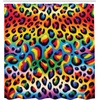 image:imageAmbesonne Pink Shower Curtain Blushy Fashion of Abstract Geometric Triangle Pattern with Stripes and Dots Cloth Fabric Bathroom Decor Set with Hooks 69 W x 70 L Blush White Dark GreyOrange Multicolor
