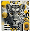 image:imageAmbesonne Pink Shower Curtain Blushy Fashion of Abstract Geometric Triangle Pattern with Stripes and Dots Cloth Fabric Bathroom Decor Set with Hooks 69 W x 70 L Blush White Dark GreyCharcoal Grey and Mustard