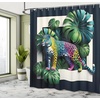 image:imageAmbesonne Pink Shower Curtain Blushy Fashion of Abstract Geometric Triangle Pattern with Stripes and Dots Cloth Fabric Bathroom Decor Set with Hooks 69 W x 70 L Blush White Dark GreyGreen Petrol Blue