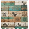 image:imageAmbesonne Western Shower Curtain Country Theme Hand Drawn Illustration of American Wild West Desert with Cowboys Cloth Fabric Bathroom Decor Set with Hooks 69 W x 75 L Umber CreamSea Green Pale Brown