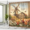 image:imageAmbesonne Western Shower Curtain Country Theme Hand Drawn Illustration of American Wild West Desert with Cowboys Cloth Fabric Bathroom Decor Set with Hooks 69 W x 75 L Umber CreamAmber Off White Green