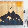Orange Mustard Dark Blue