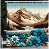Pale Blue Pastel Brown