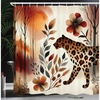 Burnt Sienna Amber and Grey