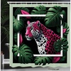 Emerald Magenta and Black