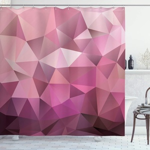 image:imageAmbesonne Modern Shower Curtain Abstract Space Harmony Rounds and Circle Lines with Leafy Orbits Boho Cloth Fabric Bathroom Decor Set with Hooks 69 W x 70 L Pale Mustard Dark BrownRose Dried Rose Pink