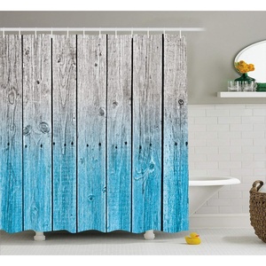 image:imageAmbesonne Orange Shower Curtain Triangle Mosaic Shapes and Patterns with Abstract Pixel Effect Photo Background Cloth Fabric for Bathroom Home Decor Set with Hooks 69 W x 70 L Ginger OrangeSky Blue Grey