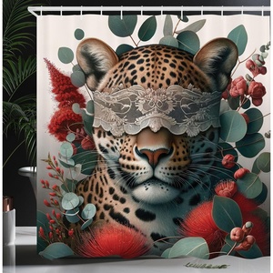 image:imageAmbesonne Pink Shower Curtain Blushy Fashion of Abstract Geometric Triangle Pattern with Stripes and Dots Cloth Fabric Bathroom Decor Set with Hooks 69 W x 70 L Blush White Dark GreyLaurel Green Vermilion