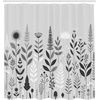 image:imageAmbesonne Southwestern Decor Shower Curtain Ethnic Motifs Illustration of a Zigzags Design Drawing Printed Art for Bath Cloth Fabric Home Bathroom Accent Set with Hooks 69 W x 70 L Soft YellowPale Purpleblue Off White
