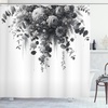 image:imageAmbesonne Southwestern Decor Shower Curtain Ethnic Motifs Illustration of a Zigzags Design Drawing Printed Art for Bath Cloth Fabric Home Bathroom Accent Set with Hooks 69 W x 70 L Soft YellowDark Grey White