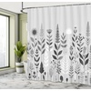 image:imageAmbesonne Southwestern Decor Shower Curtain Ethnic Motifs Illustration of a Zigzags Design Drawing Printed Art for Bath Cloth Fabric Home Bathroom Accent Set with Hooks 69 W x 70 L Soft YellowPale Purpleblue Off White