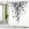 image:imageAmbesonne Southwestern Decor Shower Curtain Ethnic Motifs Illustration of a Zigzags Design Drawing Printed Art for Bath Cloth Fabric Home Bathroom Accent Set with Hooks 69 W x 70 L Soft YellowWhite Grey