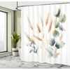 image:imageAmbesonne Southwestern Decor Shower Curtain Ethnic Motifs Illustration of a Zigzags Design Drawing Printed Art for Bath Cloth Fabric Home Bathroom Accent Set with Hooks 69 W x 70 L Soft YellowWhite Laurel Green Almond