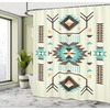 image:imageAmbesonne Southwestern Decor Shower Curtain Ethnic Motifs Illustration of a Zigzags Design Drawing Printed Art for Bath Cloth Fabric Home Bathroom Accent Set with Hooks 69 W x 70 L Soft YellowSoft Yellow