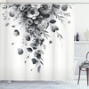 image:imageAmbesonne Southwestern Decor Shower Curtain Ethnic Motifs Illustration of a Zigzags Design Drawing Printed Art for Bath Cloth Fabric Home Bathroom Accent Set with Hooks 69 W x 70 L Soft YellowWhite Grey
