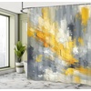 image:imageAmbesonne Southwestern Shower Curtain Folkloric Concept Zigzag Ethnic Ornaments Cultural Inspirations Cloth Fabric Bathroom Decor Set with Hooks 69 W x 70 L Slate Blue Ruby Off WhitePurpleblue Marigold Grey