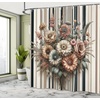 image:imageAmbesonne Southwestern Shower Curtain Folkloric Concept Zigzag Ethnic Ornaments Cultural Inspirations Cloth Fabric Bathroom Decor Set with Hooks 69 W x 70 L Slate Blue Ruby Off WhitePale Cinnamon and Sage Green