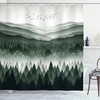 image:imageAmbesonne Southwestern Shower Curtain Folkloric Concept Zigzag Ethnic Ornaments Cultural Inspirations Cloth Fabric Bathroom Decor Set with Hooks 69 W x 70 L Slate Blue Ruby Off WhiteEmerald Off White