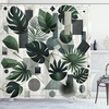 image:imageAmbesonne Southwestern Shower Curtain Folkloric Concept Zigzag Ethnic Ornaments Cultural Inspirations Cloth Fabric Bathroom Decor Set with Hooks 69 W x 70 L Slate Blue Ruby Off WhiteIvory Grey
