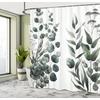 image:imageAmbesonne Southwestern Shower Curtain Folkloric Concept Zigzag Ethnic Ornaments Cultural Inspirations Cloth Fabric Bathroom Decor Set with Hooks 69 W x 70 L Slate Blue Ruby Off WhiteWhite Laurel Green