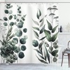image:imageAmbesonne Southwestern Shower Curtain Folkloric Concept Zigzag Ethnic Ornaments Cultural Inspirations Cloth Fabric Bathroom Decor Set with Hooks 69 W x 70 L Slate Blue Ruby Off WhiteWhite Laurel Green