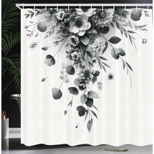 image:imageAmbesonne Southwestern Decor Shower Curtain Ethnic Motifs Illustration of a Zigzags Design Drawing Printed Art for Bath Cloth Fabric Home Bathroom Accent Set with Hooks 69 W x 70 L Soft YellowWhite Grey