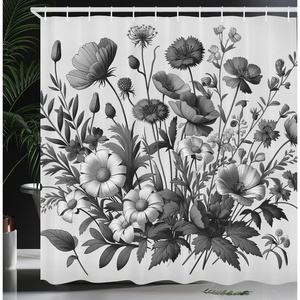 image:imageAmbesonne Southwestern Decor Shower Curtain Ethnic Motifs Illustration of a Zigzags Design Drawing Printed Art for Bath Cloth Fabric Home Bathroom Accent Set with Hooks 69 W x 70 L Soft YellowDark Eggshell Pearl
