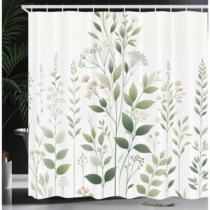 image:imageAmbesonne Southwestern Shower Curtain Folkloric Concept Zigzag Ethnic Ornaments Cultural Inspirations Cloth Fabric Bathroom Decor Set with Hooks 69 W x 70 L Slate Blue Ruby Off WhiteMulticolor White