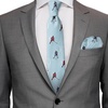 image:imageAmbesonne Mens Tie SetBlue Red Black
