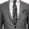 image:imageAmbesonne Mens Tie SetGreen Black
