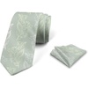 Pale Sage Green White