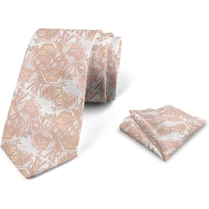 image:imageAmbesonne Mens Tie SetPeach Blush