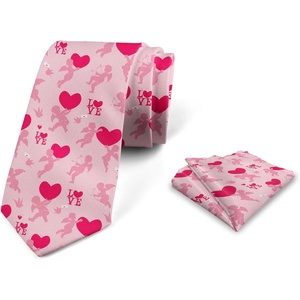 image:imageAmbesonne Mens Tie SetPink Rose