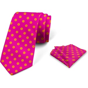 image:imageAmbesonne Mens Tie SetPink and Orange