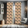 image:imageAmbesonne African Curtains Random Doodles Pattern Herringbone Indigenous Art Folk Features Window Treatments 2 Panel Set for Living Room Bedroom Pair of  28 x 63 Marigold MustardBlack Vermilion Mustard