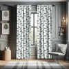 image:imageAmbesonne African Curtains Random Doodles Pattern Herringbone Indigenous Art Folk Features Window Treatments 2 Panel Set for Living Room Bedroom Pair of  28 x 63 Marigold MustardDark Grey