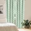 image:imageAmbesonne African Curtains Random Doodles Pattern Herringbone Indigenous Art Folk Features Window Treatments 2 Panel Set for Living Room Bedroom Pair of  28 x 63 Marigold MustardTeal Green