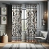image:imageAmbesonne African Curtains Random Doodles Pattern Herringbone Indigenous Art Folk Features Window Treatments 2 Panel Set for Living Room Bedroom Pair of  28 x 63 Marigold MustardPale Rust Blue Grey Ivory